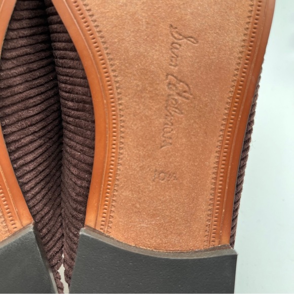NWOB Sam Edelman Linnie Women's Brown Cordoroy Mule 10.5 - Picture 9 of 9